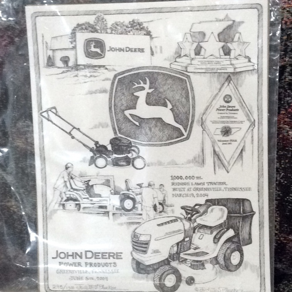 Collectors 2004 John Deere Power Products Poster.